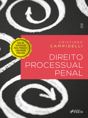 cover image of Direito Processual Penal--1ª ED--2025